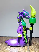 LEGO NINJAGO Purple Snake/Serpentine/Acid Monster Minifigure with Staff| NJO1032