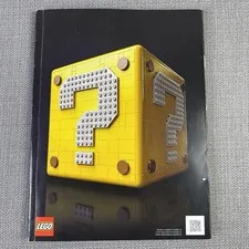 LEGO 71395 Nintendo 64 Super Mario Question Mark Instruction Guide MANUAL ONLY