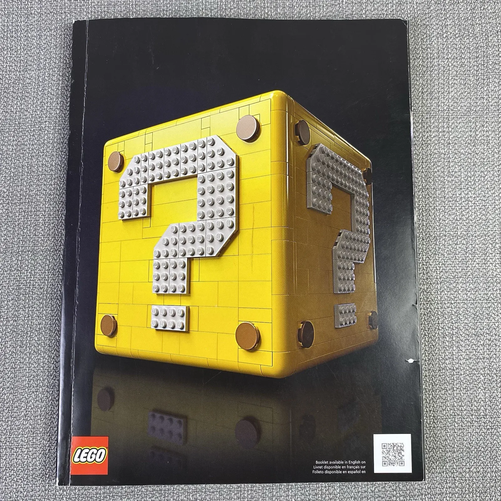 LEGO 71395 Nintendo 64 Super Mario Question Mark Instruction Guide MANUAL ONLY