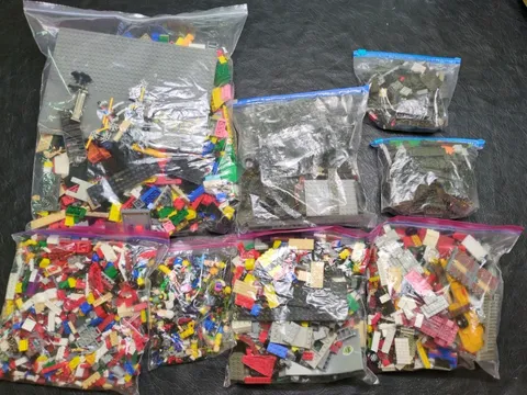 9 Pounds All Lego Brand Bulk Lot Random Parts Pieces. 