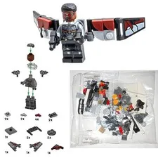 LEGO Falcon minifigure (NEW, NEVER BUILT) Avengers Civil War 76314 76323 76269