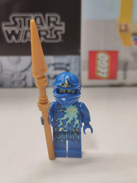 NEW Ninjago NRG Jay Custom Lego Minifigure Blue Lightning Ninja 9570