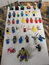 LEGO Marvel Superheroes Guardians of the Galaxy & Mini Fig Lot W/ Vehicles Mixed