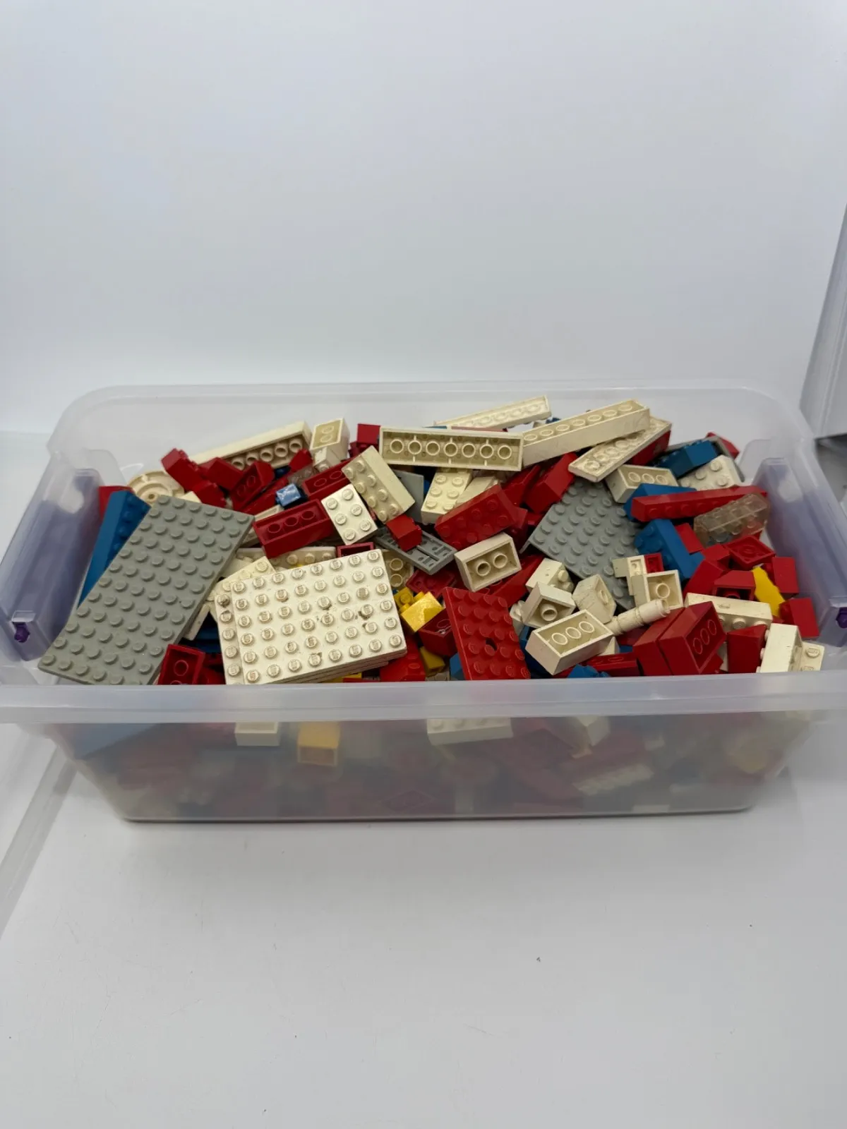 Lego Lot Misc. 3 Lbs (Approximate) Of Vintage Lego Parts And  Need Cleaning