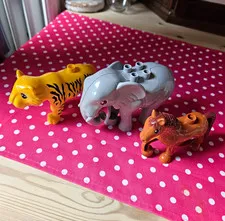 Lego Duplo Animal Figures Elephant Horse And Tiger