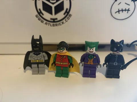 LEGO Batman minifig lot 2006 Batman robin cat woman joker