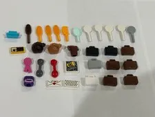 LEGO House Town City Bathroom suitcases Minifigures Accessories Parts Pieces lot