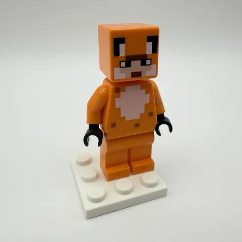 LEGO Minecraft Fox Skin Minifig - part min110 - 1pc