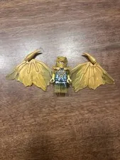 Lego Minifigure Jay Golden Dragon Wings Crystalized Ninjago