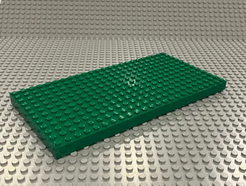 Lego Green Thick Brick Plate 12 x 24 - City Town (30072)