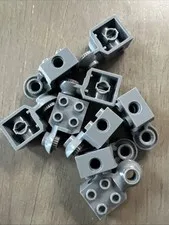 LEGO 48171 Dark Blue Gray Technic Brick Modified 2x2 Pin Hole Rotation Joint 9pc