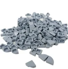 100 Pieces LEGO® 25269 Sand Blue TILE ROUND 1 X 1 QUARTER 25269 100 Pc