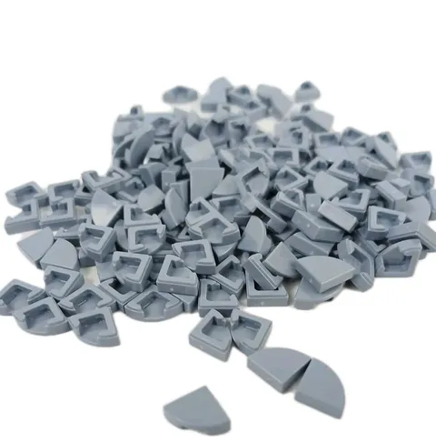 100 Pieces LEGO® 25269 Sand Blue TILE ROUND 1 X 1 QUARTER 25269 100 Pc