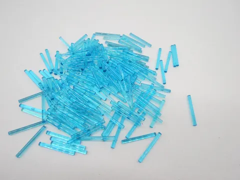 Lego Parts Lot (120+) Trans-Light Blue Bar 4L Lightsaber Blade / Wand ~ No 30374