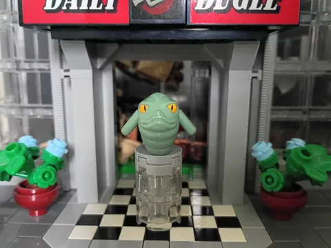 Lego Star Wars Rotta the Hutt minifigure 7675