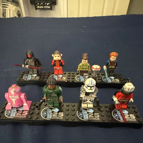Lego Star Wars 25th  anniversary complete mini figure series. Amazing condition