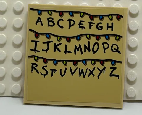 Lego 10202pb012 ABC & Xmas lights 