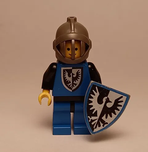 LEGO MiniFigure Black Falcon Knight Vintage