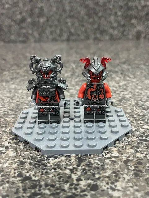 Lego Minifigures Tannin njo0295 And Vermin njo0296-Ninjago