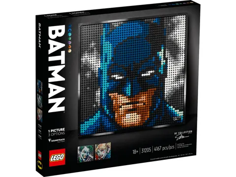 Lego Art Jim Lee Batman Collection 31205 NEW! FACTORY SEALED! MINT BOX!