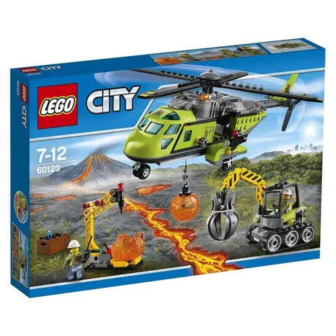 LEGO® City 60123 Volcano Supply Helicopter