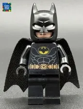 Lego Batman Minifigure Cowl w/White Eyes DC Tim Burton's 76224 76265 sh0899