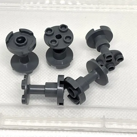 LEGO Parts - Dk. B. Gray Support 2 x 2 x 2 Stand Complete Hole No 3940b - QTY 5