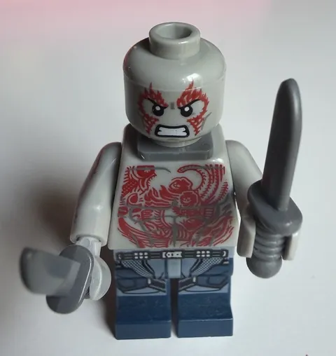 LEGO Marvel Guardians of the Galaxy Drax The Destroyer Minifigure Jetpack 76021