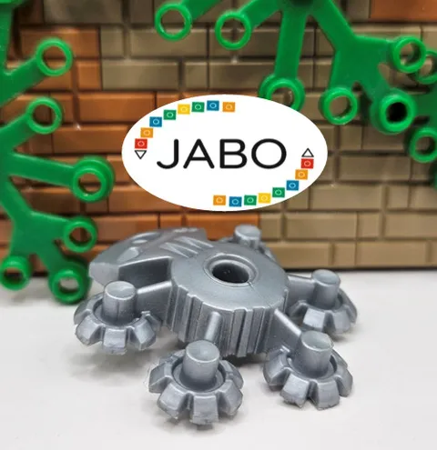 (S18/2/3) LEGO Bionicle 44938 Weapon 5x5 Shield Gear Pearl Light Grey