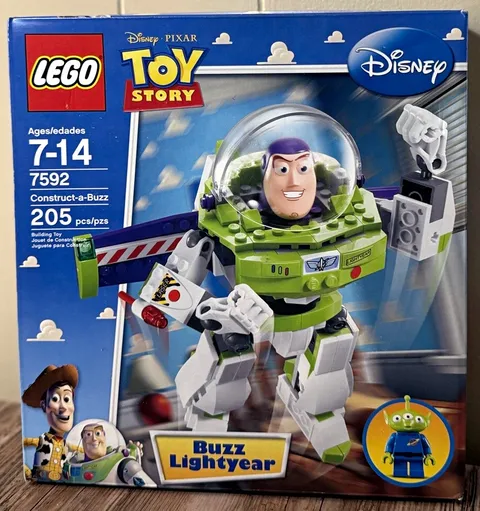 LEGO Toy Story Buzz Lightyear Construct-a-Buzz 7592 NEW Sealed Retired Disney