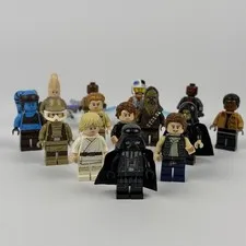 LEGO Star Wars Minifigure Lot Aayla Secura Darth Vader Jedi Sith Maul Chewbacca