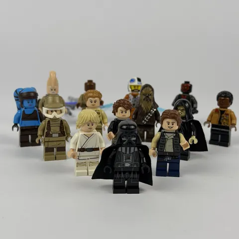 LEGO Star Wars Minifigure Lot Aayla Secura Darth Vader Jedi Sith Maul Chewbacca