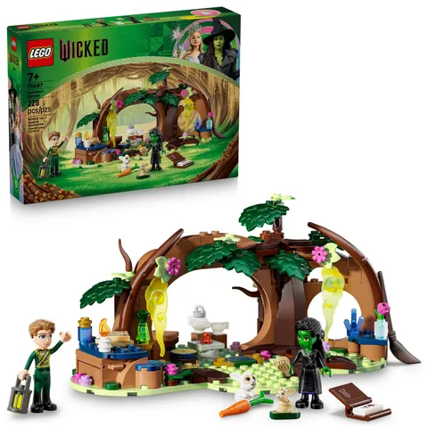 LEGO Wicked Elphabas Retreat Building Toy - Elphaba & Fiyero Toy Figures and Pla