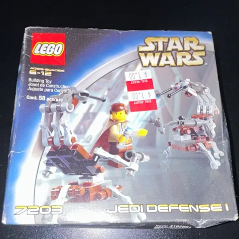 LEGO Star Wars 7203 Jedi Defense I Complete Set 58 pcs 2002 Vintage