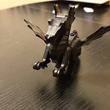 LEGO Vintage Black Dragon