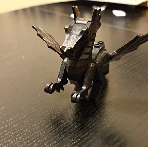 LEGO Vintage Black Dragon