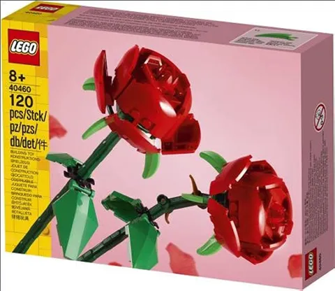 LEGO Iconic Rose 40460 Piccolo, Red,rose