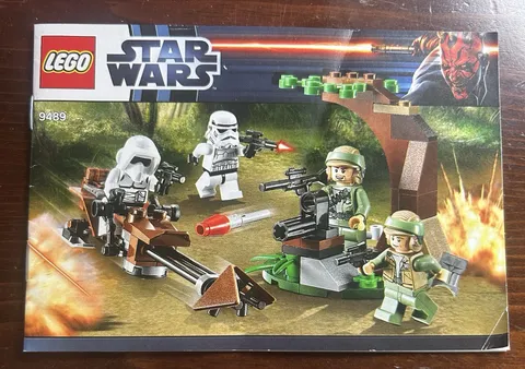 LEGO Star Wars Battle Pack 9489 Illustrated Manual Booklet Multilingual 2012