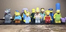 LEGO THE SIMPSONS MINIFIGURE LOT (Ned, Mr. Burns, Ralph, Selma, Maggie, Lisa)