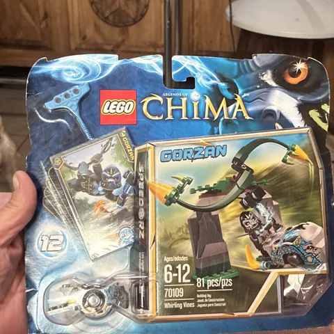 LEGO Legends of Chima Speedorz 70109 Whirling Vines Gorzan 81 pcs 6-12