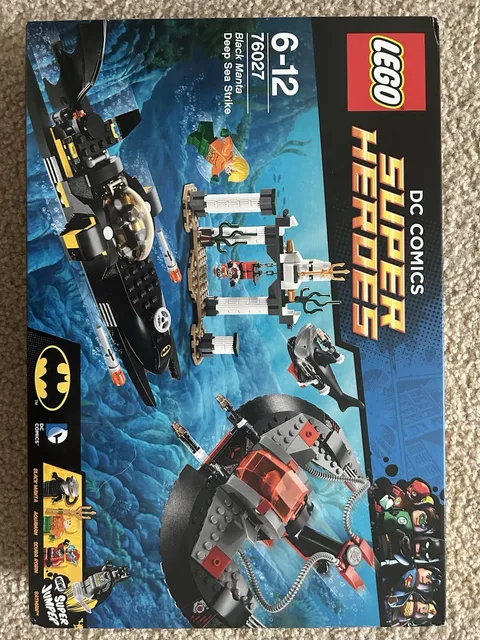 LEGO Batman DC Comics Super Heroes Black Manta Deep Sea Strike 76027