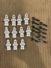 LEGO Star Wars Phase 1 Episode 2 Clone Trooper Minifigures Lot of 11 SW1189