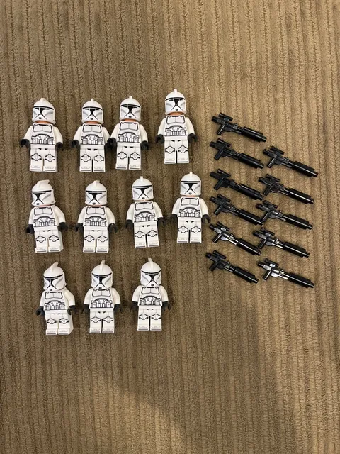 LEGO Star Wars Phase 1 Episode 2 Clone Trooper Minifigures Lot of 11 SW1189