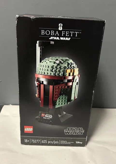 LEGO Star Wars 75277 Boba Fett Helmet Display Set Retired Sealed Fast Shipping