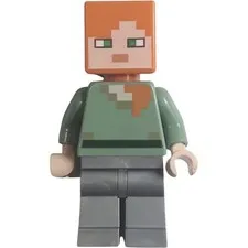 LEGO Minecraft - Alex MiniFigure 21125 New