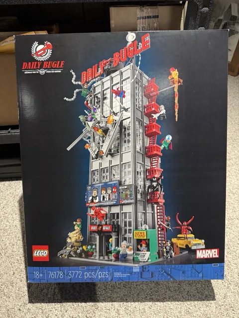 LEGO Marvel 76178 Spider-Man Daily Bugle Set - New Factory Sealed - Retired