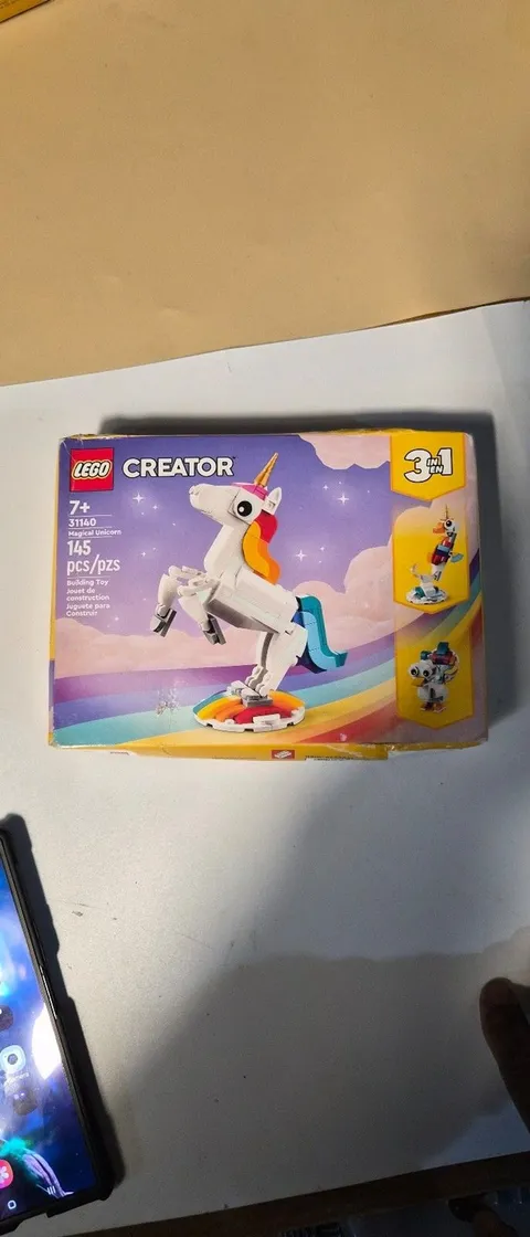 LEGO Creator 3-in-1 Magic Unicorn – Set 31140