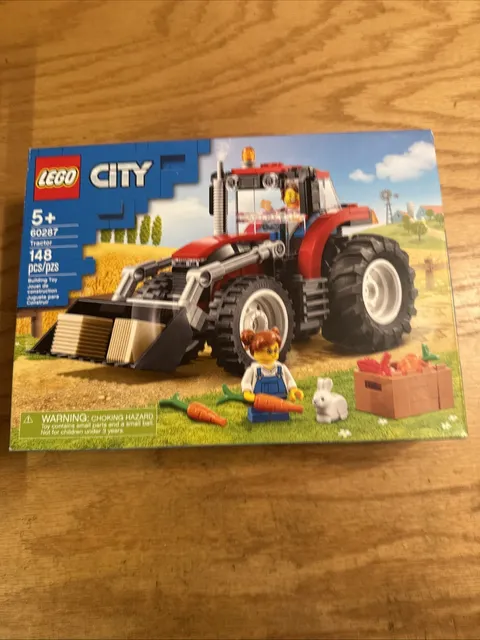 LEGO CITY: Tractor (60287) Brand New Sealed Retired Set