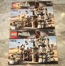 LEGO Prince of Persia The Battle of Alamut #7573 Instruction Manual Booklet 2010