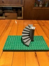 LEGO Spiral Staircase Grey Stairs